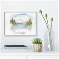 Picture of Reflections of the North II _GroupedProduct_Rectangle_Landscape_Canvas_Framed_