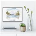 Picture of Reflections of the North II _GroupedProduct_Rectangle_Landscape_Canvas_Framed_