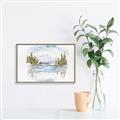Picture of Reflections of the North II _GroupedProduct_Rectangle_Landscape_Canvas_Framed_