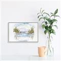 Picture of Reflections of the North II _GroupedProduct_Rectangle_Landscape_Canvas_Framed_