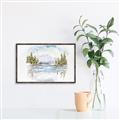 Picture of Reflections of the North II _GroupedProduct_Rectangle_Landscape_Canvas_Framed_