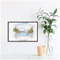 Picture of Reflections of the North II _GroupedProduct_Rectangle_Landscape_Canvas_Framed_