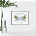 Picture of Reflections of the North II _GroupedProduct_Rectangle_Landscape_Canvas_Framed_