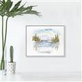 Picture of Reflections of the North II _GroupedProduct_Rectangle_Landscape_Canvas_Framed_