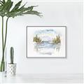 Picture of Reflections of the North II _GroupedProduct_Rectangle_Landscape_Canvas_Framed_