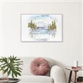 Picture of Reflections of the North II _GroupedProduct_Rectangle_Landscape_Canvas_Framed_