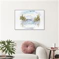 Picture of Reflections of the North II _GroupedProduct_Rectangle_Landscape_Canvas_Framed_