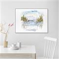 Picture of Reflections of the North II _GroupedProduct_Rectangle_Landscape_Canvas_Framed_