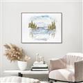 Picture of Reflections of the North II _GroupedProduct_Rectangle_Landscape_Canvas_Framed_