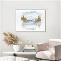Picture of Reflections of the North II _GroupedProduct_Rectangle_Landscape_Canvas_Framed_