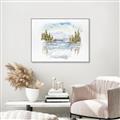 Picture of Reflections of the North II _GroupedProduct_Rectangle_Landscape_Canvas_Framed_