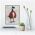 Picture of Cool Goose _GroupedProduct_Rectangle_Portrait_Canvas_Framed_