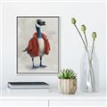 Picture of Cool Goose _GroupedProduct_Rectangle_Portrait_Canvas_Framed_
