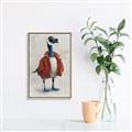 Picture of Cool Goose _GroupedProduct_Rectangle_Portrait_Canvas_Framed_