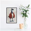 Picture of Cool Goose _GroupedProduct_Rectangle_Portrait_Canvas_Framed_