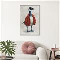 Picture of Cool Goose _GroupedProduct_Rectangle_Portrait_Canvas_Framed_
