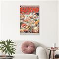 Picture of Nigiri Nights _GroupedProduct_Rectangle_Portrait_Canvas_Framed_