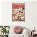 Picture of Nigiri Nights _GroupedProduct_Rectangle_Portrait_Canvas_Framed_