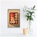 Picture of Bento Box _GroupedProduct_Rectangle_Portrait_Canvas_Framed_