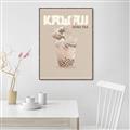 Picture of Boba Tea _GroupedProduct_Rectangle_Portrait_Canvas_Framed_