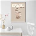 Picture of Boba Tea _GroupedProduct_Rectangle_Portrait_Canvas_Framed_