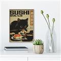 Picture of The Salmon Thief _GroupedProduct_Rectangle_Portrait_Canvas_Framed_