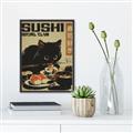 Picture of The Salmon Thief _GroupedProduct_Rectangle_Portrait_Canvas_Framed_