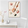 Picture of Sushi Situation _GroupedProduct_Rectangle_Portrait_Canvas_Framed_