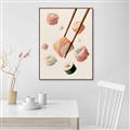 Picture of Sushi Situation _GroupedProduct_Rectangle_Portrait_Canvas_Framed_
