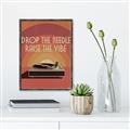 Picture of Drop the Needle, Raise the Vibe _GroupedProduct_Rectangle_Portrait_Canvas_Framed_