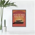 Picture of Drop the Needle, Raise the Vibe _GroupedProduct_Rectangle_Portrait_Canvas_Framed_