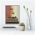 Picture of Vinyl and Chill _GroupedProduct_Rectangle_Portrait_Canvas_Framed_