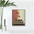 Picture of Vinyl and Chill _GroupedProduct_Rectangle_Portrait_Canvas_Framed_