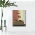 Picture of Vinyl and Chill _GroupedProduct_Rectangle_Portrait_Canvas_Framed_