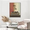 Picture of Vinyl and Chill _GroupedProduct_Rectangle_Portrait_Canvas_Framed_