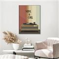 Picture of Vinyl and Chill _GroupedProduct_Rectangle_Portrait_Canvas_Framed_