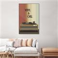Picture of Vinyl and Chill _GroupedProduct_Rectangle_Portrait_Canvas_Framed_