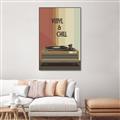 Picture of Vinyl and Chill _GroupedProduct_Rectangle_Portrait_Canvas_Framed_