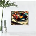 Picture of Disk Jockey  _GroupedProduct_Rectangle_Landscape_Canvas_Framed_