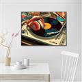 Picture of Disk Jockey  _GroupedProduct_Rectangle_Landscape_Canvas_Framed_