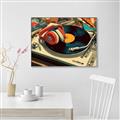 Picture of Disk Jockey  _GroupedProduct_Rectangle_Landscape_Canvas_Framed_