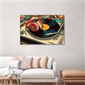 Picture of Disk Jockey  _GroupedProduct_Rectangle_Landscape_Canvas_Framed_