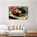 Picture of Disk Jockey  _GroupedProduct_Rectangle_Landscape_Canvas_Framed_