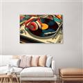 Picture of Disk Jockey  _GroupedProduct_Rectangle_Landscape_Canvas_Framed_
