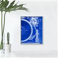 Picture of Blue Print Vinyl I _GroupedProduct_Rectangle_Portrait_Photography _GroupedProduct_Rectangle_Portrait_Canvas_Framed_