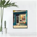Picture of Happy Place _GroupedProduct_Rectangle_Portrait_Canvas_Framed_