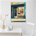 Picture of Happy Place _GroupedProduct_Rectangle_Portrait_Canvas_Framed_
