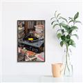 Picture of The Vinyl Vault _GroupedProduct_Rectangle_Portrait_Canvas_Framed_