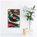 Picture of Record Rendezvous _GroupedProduct_Rectangle_Portrait_Canvas_Framed_