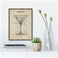 Picture of The Anatomy of a Martini _GroupedProduct_Rectangle_Portrait_Canvas_Framed_